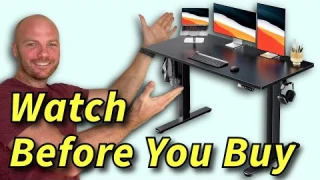 HUANUO Electric Standing Desk on Amazon, Full Reivew