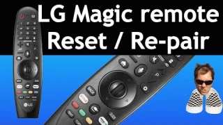 LG Magic Remote Re-pair / Reset Fix
