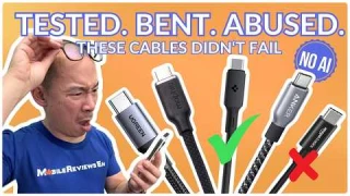 Top 3 USB-C Cables Of 2025 - I Bent These Cables Over 1 Million Times!