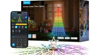 Govee Cone Tree Lights - Assembly and App Review