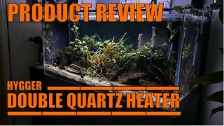 Hygger Double Quartz Aquarium Heater HG043 Review Tropicalfish Freshwater Rainbowfish Barbs
