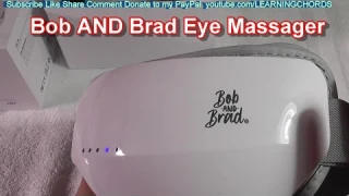 EYE MASSAGER BOB AND BRAD Eye Massager with Heat - Setup and REVIEW
