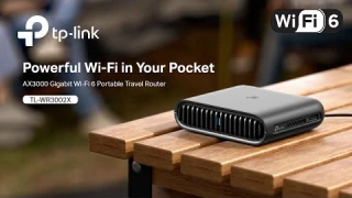 TP-Link | TL WR3002X | Gigabit Wi-Fi 6 Portable Travel Router