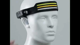 #Built-in Battery #Sensor #Headlamp #COB #LED USB #Rechargeable #Headlamp With 5 Lighting Modes