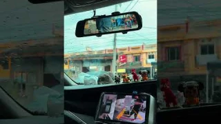 Hands on the #70mai Rearview Dash Cam S500, and wow—3K HDR with a touch screen? Game changer! 🙌