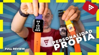 Un reloj de DOS COLORES y mucho ESTILO! ⌚ Kumi GT 6 Smartwatch - Review!