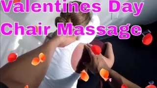 Valentines Day Chair Massage Techniques Tutorial on Youtube