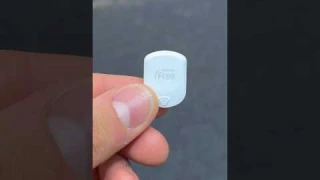This reusable CGM lasts 5 years and is super small! #diabetes #cgm