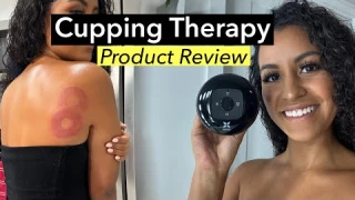 REVO Smart Cupping Therapy Massage HONEST REVIEW! First Time Trying On Camera