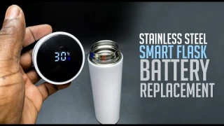 Stainless Steel Smart Flask Battery Replacement