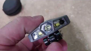 Ultra Bright Mini Hands Free Cree LED Clip on Cap Light Review, Clips on pretty much anything