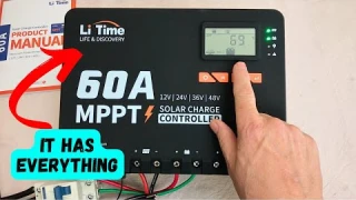 Discover the Secrets of the LiTime 60 Amp BLUETOOTH Solar Charge Controller!