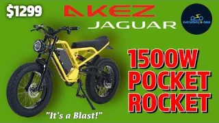 AKEZ Jaguar: 1500W Pocket Rocket E-Bike!