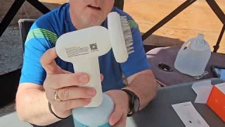 Automatic Foaming Soap Dog Bath Brush,