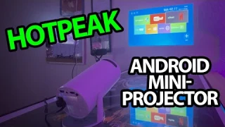This Mini Projector Has Android 11 Built-In! | HOTPEAK PR06 Review