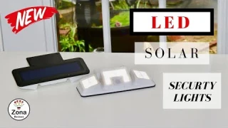 LED ❤️   Solar Motion Sensor Security Lights - Review  ✅