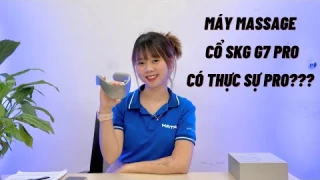 Review máy massage cổ SKG G7 pro và hướng dẫn sử dụng