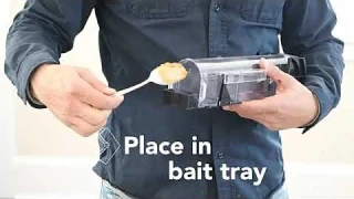 Smart Self locking Mousetrap Safe Firm Transparent Household Mouse Catcher