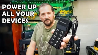 Reviewed:  10-Port Family-Sized Smart USB Ports for Multiple Devices