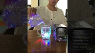RGB drinking led cup#cup #rgb #bar