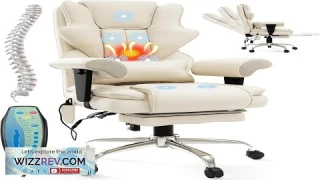 7 Point Massage Office Chair Heated Manageral Chair Ergonomic Executive Chair