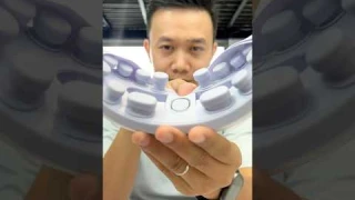 Mở hộp máy massage mắt hơi nước thông minh miLife E4 Pro #maymassagemathoinuoc #milife #namtinhte