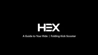 Jetson Hex Folding Kick Scooter – A Guide to Your Ride