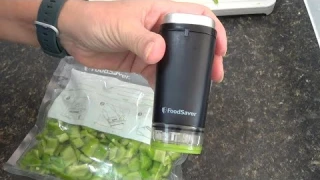 Favorite kitchen gadget: FoodSaver cordless handheld vacuum sealer