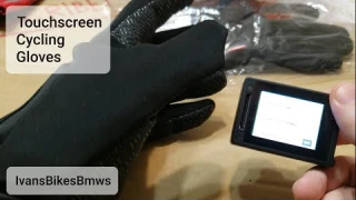 Windproof Touchscreen Fall / Winter Cycling Gloves Review