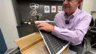 🔥 Solar Panel Fan Kit Unboxing and Review! ✅  #productreview #unboxing