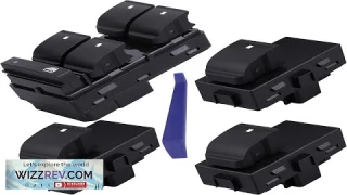 Driver Side Power Window Switch & 3 Pcs Passenger Window Switches Compatible Review