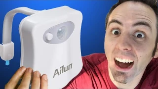 LED Toilet Night Light | Ailun Motion Activated LED Nightlight Unboxing & First Look Review