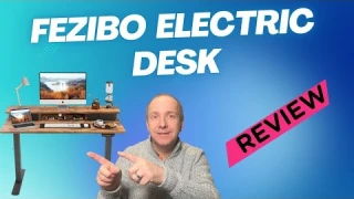 Electric Standing Desk from FEZIBO Review & Demo
