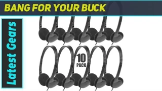 Best Budget Classroom Headphones? Hongzan Kids Headphones Bulk 10 Pack Review!