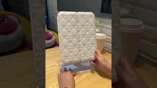 Foldable LED Touch Screen Makeup Mirror⁠ - Product Link in Comments & Description #shorts #gadgets