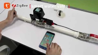 Tuya Zigbee Smart Water Shutoff Valve