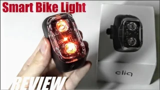 REVIEW: CLIQ Smart Bicycle Taillight - App Controlled, Anti-Theft, Bike Brake Light!