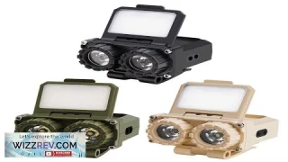 LED Sensor Headlamp Induction Hat Clip Cap Light Fishing Headlight USB Rechargeable Review