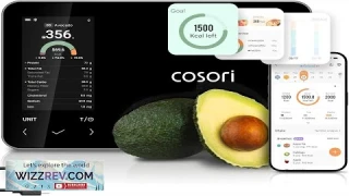 Cosori Smart Food Kitchen Scale with Nutritional Calculator Free App for AI