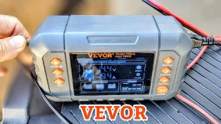 VEVOR Battery Charger! A Must Have! Automatic Lithium Battery Charger ⚡💡😀👍 van life