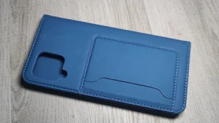 Samsung Galaxy A42 5G Leather Flip Wallet Case (Review)