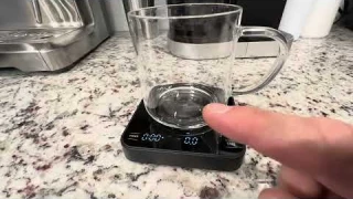 Mini Coffee Scale with Timer