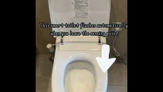 Vancoco smart toilet with multiple flushing modes