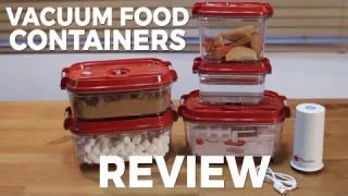 Pomodoro Vacuum Food Containers Review | Urban Lab | In The Kitchen With Matt