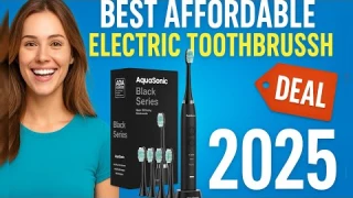Aquasonic Black Series Electric Toothbrush Review | ADA Accepted & 40,000 VPM
