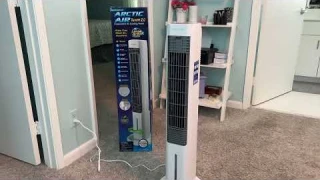 Arctic Air Cooling Tower Portable Air Conditioner real works!