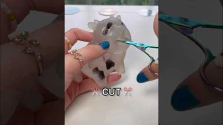 I I FIXED SALLY THE COW! 😱😳❤️🐄 *squishy amazon stress ball fidget*