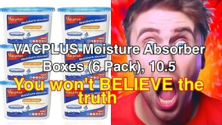✅ 𝗩𝗮𝗰𝗽𝗹𝘂𝘀 moisture absorber boxes (6 pack) review: effective dehumidifier for your bathroom,
