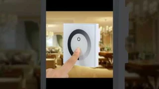 Single Color Touch Panel - DC 12V-24V Dimmable Wall Switch Controller Dimmer LED Controller