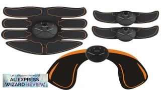 EMS Wireless Abdominal Muscle Stimulator Massager Exercise Fitness Abdominal Training Review